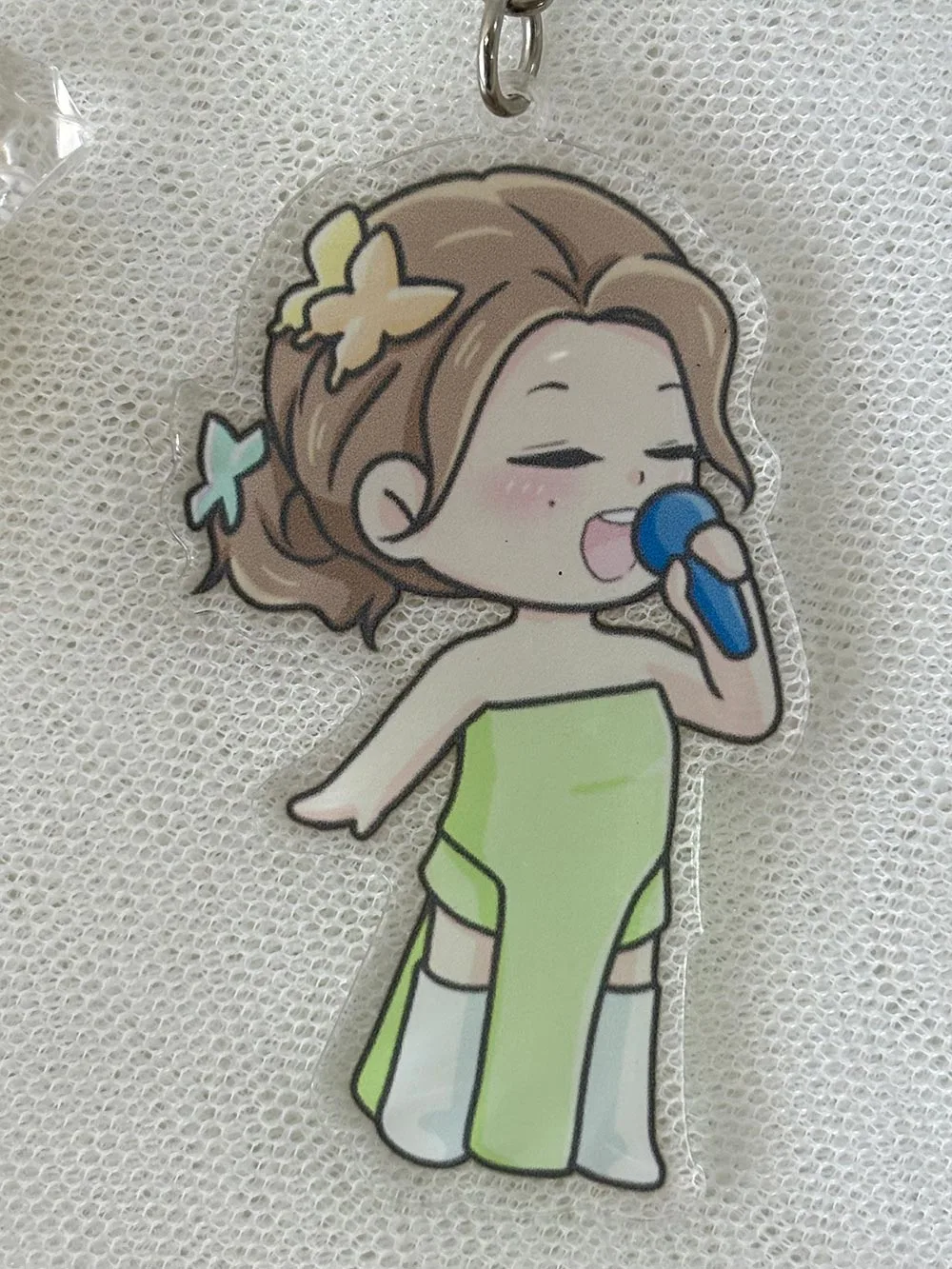 Colored Acrylic Keychains